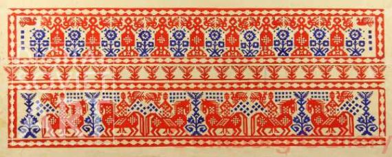 Design Sketch for Table Cloth for the Soviet Railways – Без названия