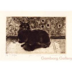 Cat on the Carpet – У ковра