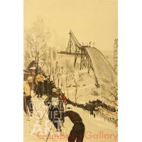 Ski Jump at the Lenin Hills, Moscow – На Ленинских горах