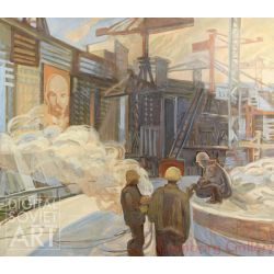 Constructing the Hydro-Electrical Plant – Эскиз к к/ф  "Иначе нельзя"