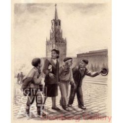 Chinese Students on the Red Square – Без названия