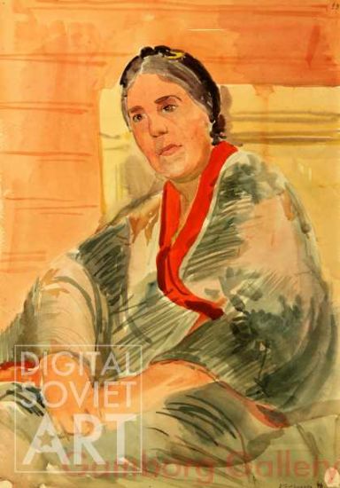 Portrait in Dressing Gown – Портрет в халате
