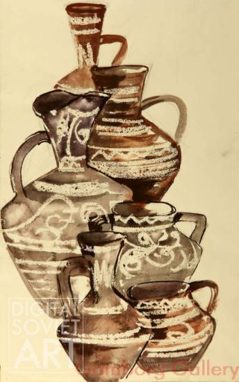 Pottery from the village of Balkhar, Dagestan – Балхарская керамика
