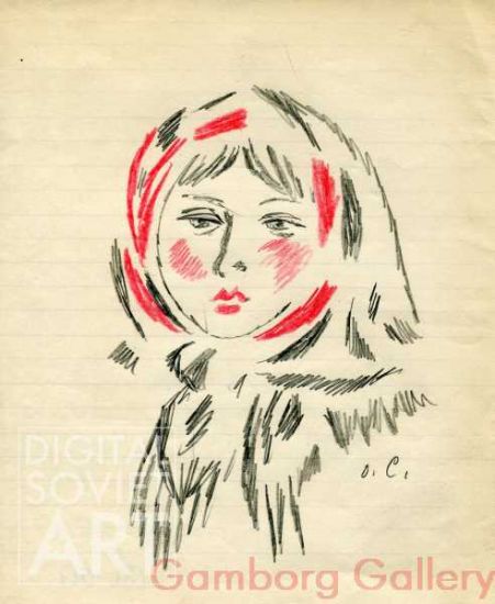 Sketch of Girl – Портрет девушки севера