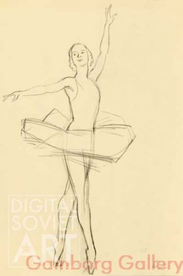 Maria Semyonova in the Ballet Bayadère – Мария Семенова танцует балет "Баядерка"