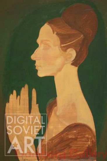 Portrait of Natalia Bessmertnova – Портрет баллерины Н. Бессметновой
