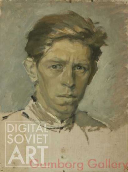 Portrait of Young Boris Sholokhov after the War – Портрет Бориса Шолохова