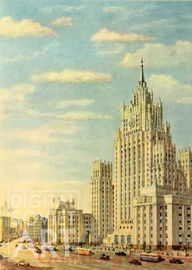 The Skyscraper of Smolenskaya Square – Высотное здание на Смоленской площади
