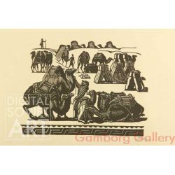 Scene with Camels Unloading – Караван