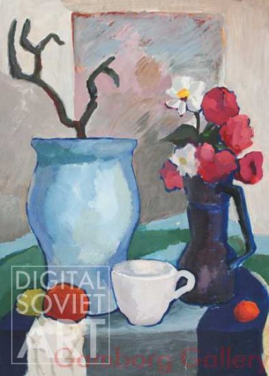 Still-life with Vase and Pitcher – Без названия