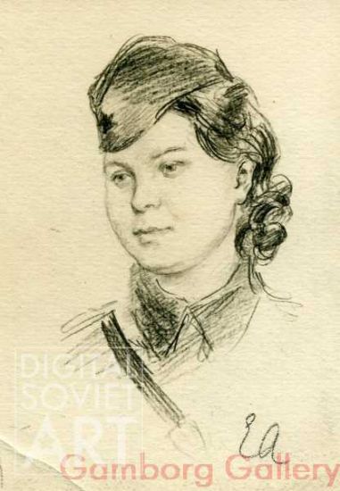 Portrait of Female Soldier – Без названия