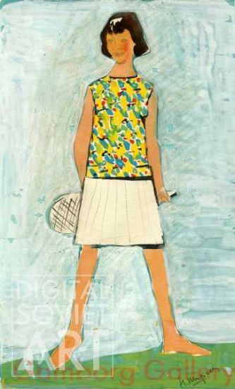 Sketch for Dress for Tennis Girl – Эскиз формы теннисистки