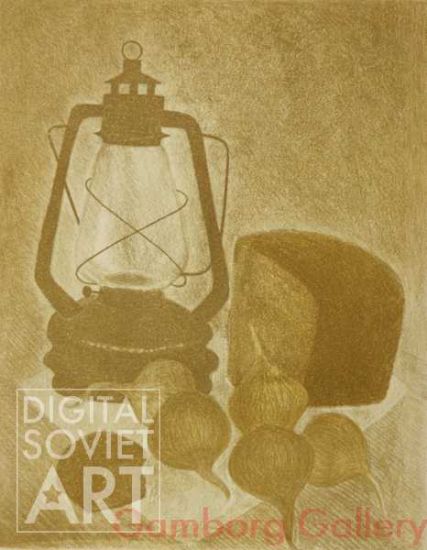 Still Life with Lamp – Натюрморт с лампой