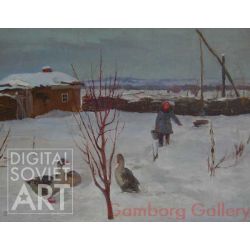 Winter In the Village – Зима в деревне