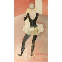 Ballerina Backstage with Towel – Балерина с полетенцем