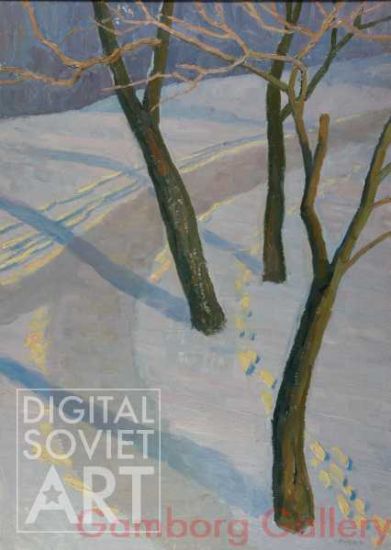 The Boulevard in Winter – Бульвар зимой