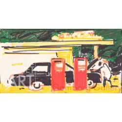 Esso Petrol Station in Sri Lanka – Шри Ланка - заправка 