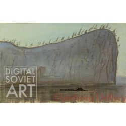 Siberian Landscape with Barge – Без названия