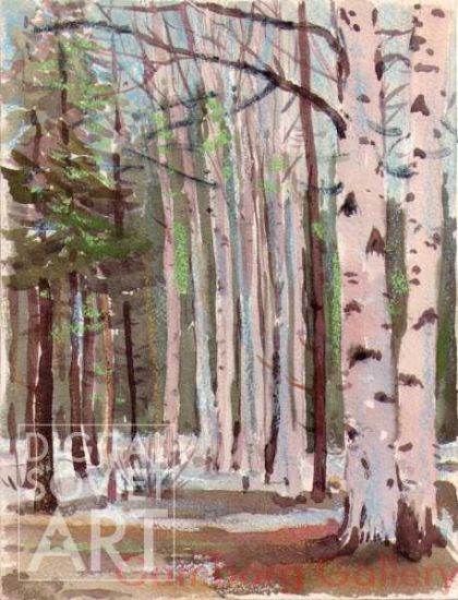 March - Birch Trees – Март