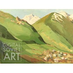 Mountains with Village – Без названия