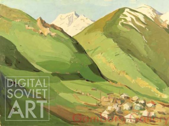 Mountains with Village – Без названия