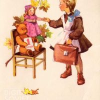 Children and School in Soviet Posters / Дети и школа - Советский плакат