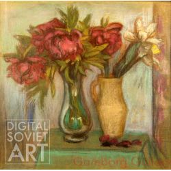 Two Vases with Flowers – Без названия