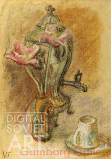 Still-life with Flowers and Samovar – Без названия