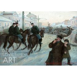 On the Barricades during the 1905 Revolution – На баррикадах 1905 года