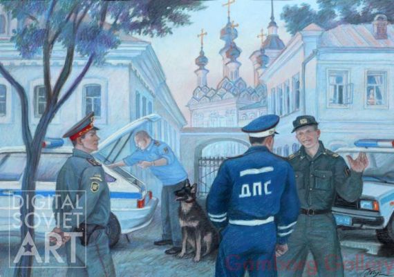 Traffic Police of the the Town of Velikii Ustyug – ГАИ МВД г. Великого Устюга
