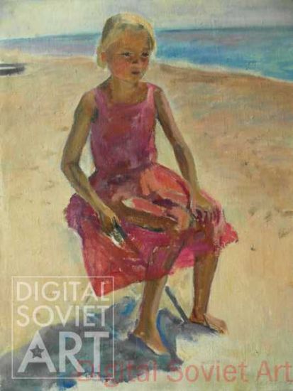 Girl on Beach – Без названия