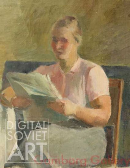 Woman Reading – Без названия