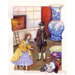 Hans Christian Andersen. The Chimneysweep and the Shepherdess. Illustration – Г.Х. Андерсен. Пастушка и трубочист