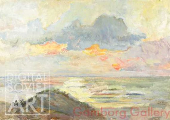 Sunset on the Sea. Palanga – Закат на море. Паланга