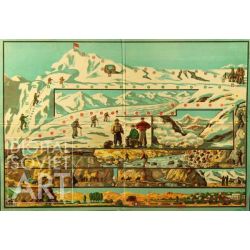 Mountaineers. Board Game – Альпинисты. Настольная игра
