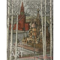 St. Basil's Cathedral and Spasskay Tower – Собор Василия Блаженного и Спасская башня кремля