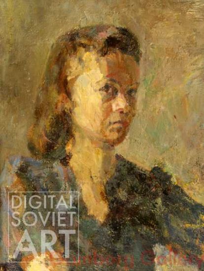Self Portrait - Artist Marina Uspenskaya – Художница Марина Успенская - Автопортрет