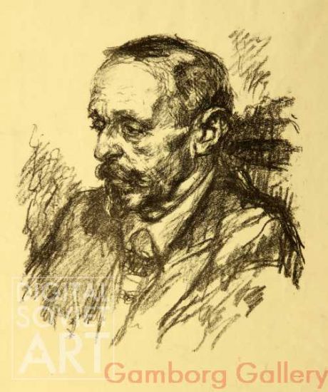 Portrait of A. Adabashev – Портрет А. Адабашева