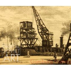 Odessa Port. Unloading Coal – Углейвыгружатель. Порт Одесса