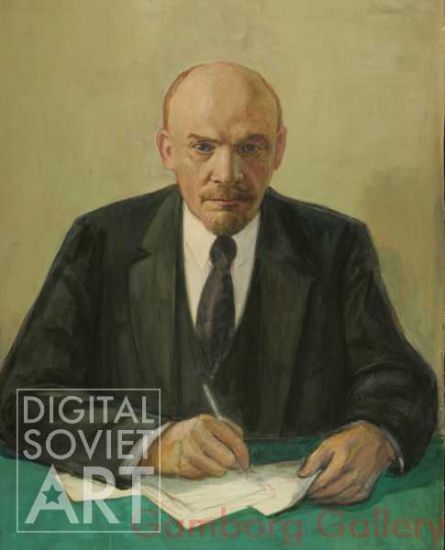 Lenin By His Desk – Без названия
