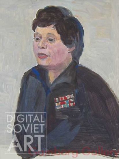 Portrat of Nina Mitrofanovna Katuntseva. – Катунцева Нина Митрофановна