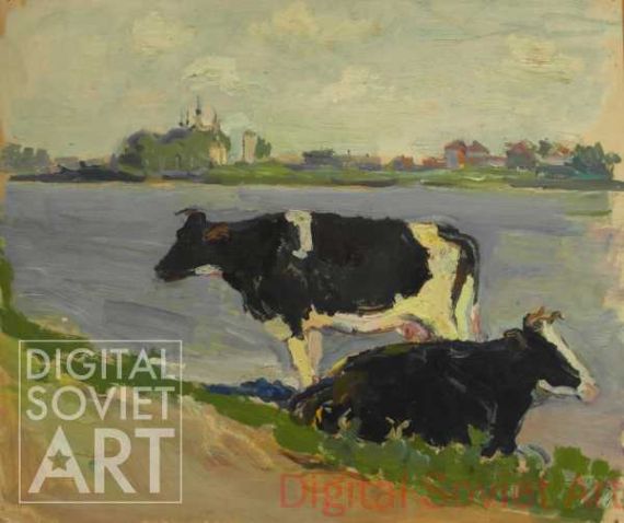 Cows By the River – Без названия