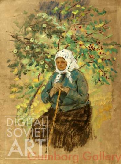 Old Woman Under Tree – Без названия