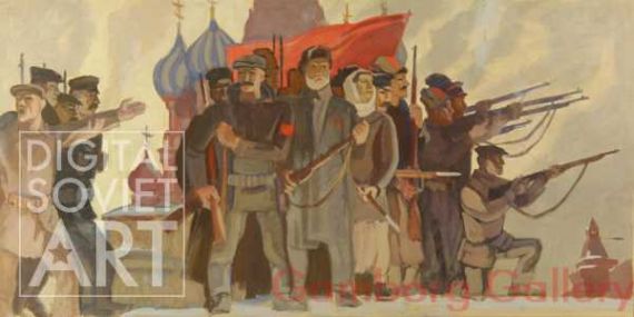 The Red Army on the Red Square – Без названия
