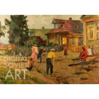 Children Playing in the Village – Без названия