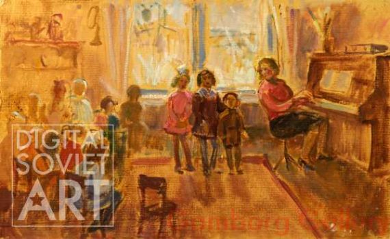 The Life of the Children at the Weaving and Spinning Manufacture in Kovrav – Жизнь детей ткацко-прядильной фабрики г. Коврава