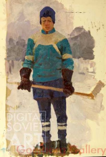 Sketch of Hockey Player – Хоккеист