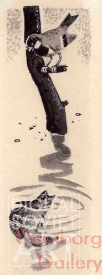Illustration from "Tales for Alyonushka", Dmitry Mamin-Sibiryak, 1894–1896 – Иллюстрация для сказки "Аленушкины сказки", Дмитрий Мамин-Сибиряк, 1894-1896
