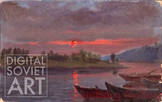 Ships in the Sunset on the Volga – Без названия