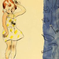 Uspenskaya Marina, 1961, "The Grimy Girl", Agniya Barto (1930) / Успенская Марина, 1961, "Девочка чумазая", Агния Барто (1930)